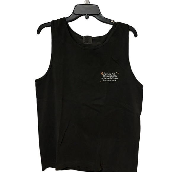 Brand New Perfect Condition Sassy Charcoal Grey Tank Top (Multiple Sizes) - Picture 2 of 5